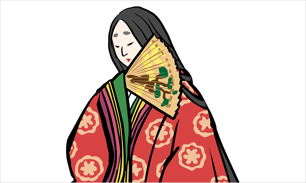 平安時代をモチーフにした美しい色合い