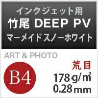 竹尾 DEEP PV マーメイド スノーホワイト